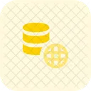 Datenbank-Website  Symbol