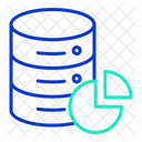 Idatabase Kreisdiagramm Datenbankanalysediagramm Datenbankanalyse Symbol