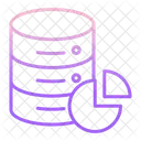 Idatabase Kreisdiagramm Datenbankanalysediagramm Datenbankanalyse Symbol