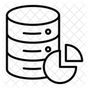 Idatabase Kreisdiagramm Datenbankanalysediagramm Datenbankanalyse Symbol