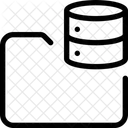 Datenbankdatei Datenbankdokument Datei Symbol