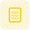 Datenbankdatei  Symbol