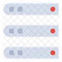 Datenbank Dateien Hosting Symbol