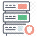 Serversicherheit Systemsicherheit Datenschutz Symbol