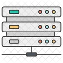 Datenbankserver Computerserver Datenracks Symbol