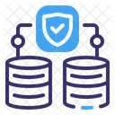 Datenbanksicherheit Datenbank Sicherheit Symbol