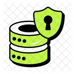 Datenbanksicherheit  Symbol