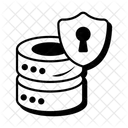 Datenbanksicherheit  Symbol
