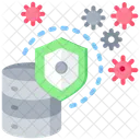 Datenbanksicherheit Datenbank Schutz Symbol