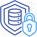 Datenbanksicherheit Datenbank Sicherheit Symbol