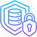 Datenbanksicherheit Datenbank Sicherheit Symbol