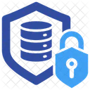 Datenbanksicherheit Datenbank Sicherheit Symbol