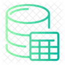 Datenbanktabelle  Symbol