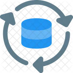 Datenbanktransfer  Symbol