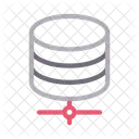 Datenbank Server Verbindung Symbol