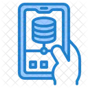 Datenbankverbindung Datenbank Server Symbol