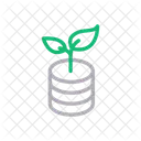 Wachstum Datenbank Server Symbol