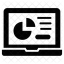 Datendarstellung Geschaftsdiagramm Datenanalyse Icon