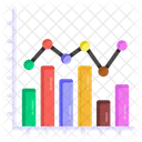 Datenanalyse Datendiagramm Geschaftsdiagramm Icon