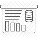 Datenerweiterung Thinline Symbol Symbol