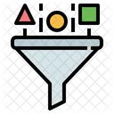 Datenfilter  Symbol