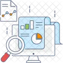 Datenanalyse Unternehmensforschung Datenanalyse Symbol