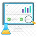 Datenanalyse Datenanalytik Infografik Symbol