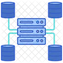 Dateninfrastruktur Symbol