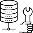 Daten Verwaltung Server Symbol