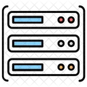 Daten Verwaltung Server Symbol