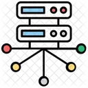 Daten Verwaltung Server Symbol