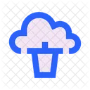 Wolke Korb Mulleimer Symbol