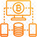 Datennetz Computer Datenbank Icon