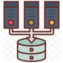 Datensammlung Datenbank Server Symbol