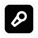 Aufnahme Mikrofon Ton Symbol