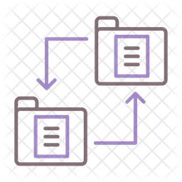 Datenschnittstellen  Symbol