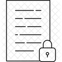 Datenprivatsphäre  Symbol