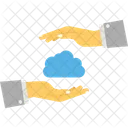 Cloud Computing Cloud Daten Cloud Dienste Symbol