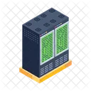 Rechenzentrum Datenhosting Datenserver Symbol