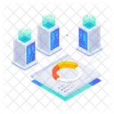 Datenserver Speicher Mainframe Symbol