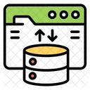 Datenserver Datenbank DB Symbol