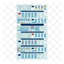 Daten Server Rack Symbol