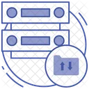 Datenserver Datenbank Datensicherung Symbol