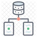 Datenbank Datenserver Server Rack Symbol