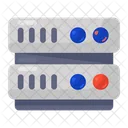 Datenserver Rechenzentrum Datenservernetzwerk Symbol