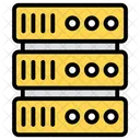 Datenserver Server Rack Datenbank Symbol