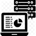 Datenserveranalyse Rechenzentrum Datenrack Symbol