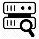 Datenserver Exploration Speicherung Symbol