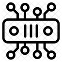 Datenservernetzwerk  Symbol