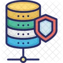 Cybersicherheit Datensicherheit Hosting Symbol